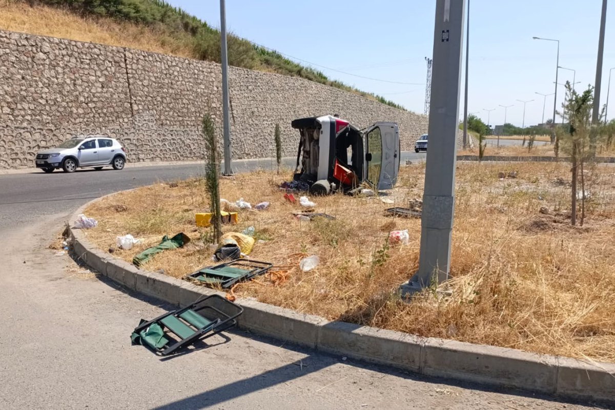 Batman'da pikniğe giderken kaza: 5 yaralı