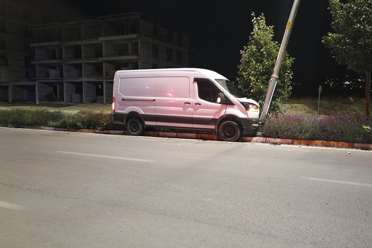 Elazığ’da maddi hasarlı kaza
