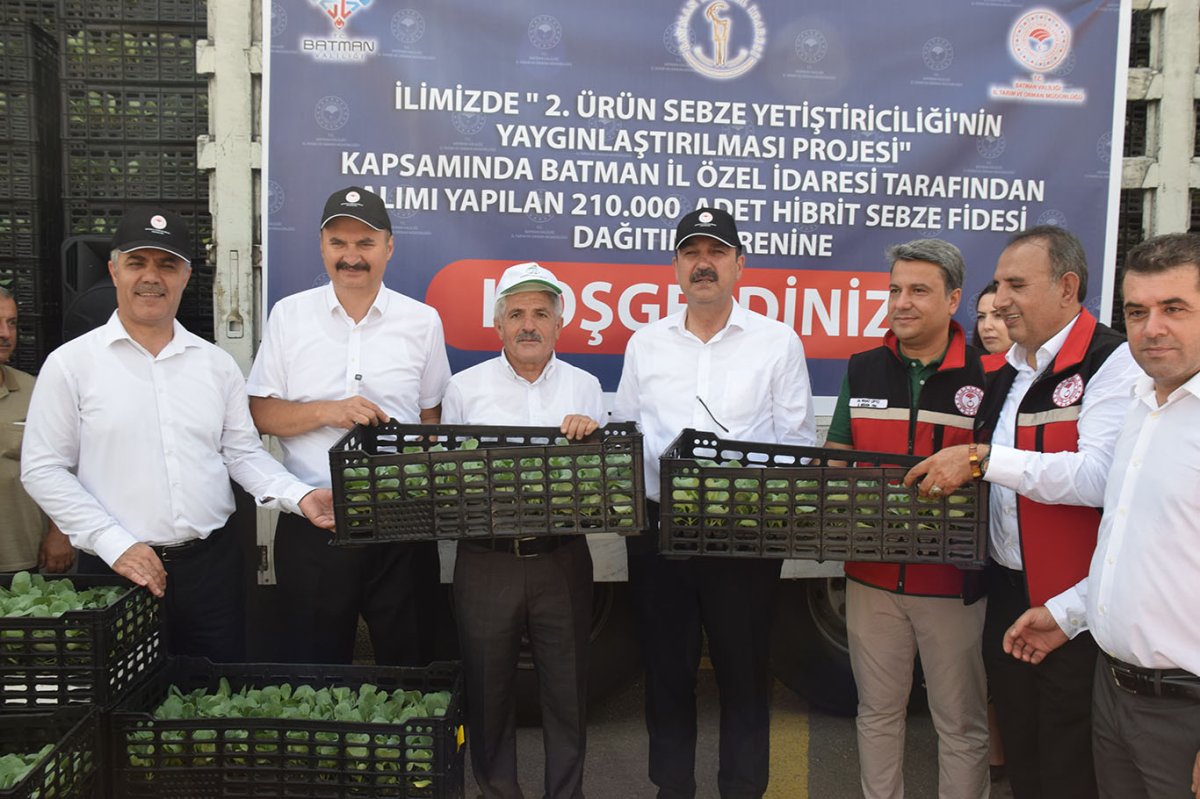 Batman'da sebzeye 40 milyon TL'lik kış desteği