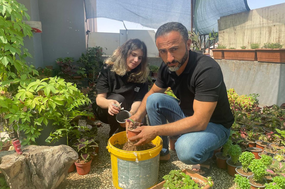Çiçeklerle yeni bir hayat: Suriyeli ailenin Batman'daki umut hikâyesi