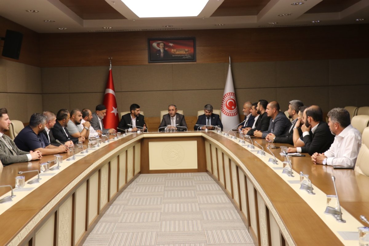 HÜDA PAR Konya İl Yönetimi, Konya’nın sorunlarını Meclis'e taşıdı