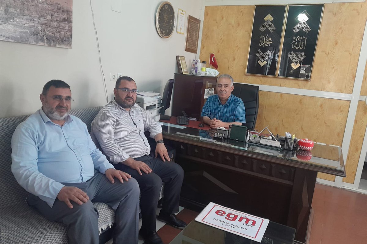HÜDA PAR Şehitkamil ilçe Başkanı Kaplan, esnafı ziyaret etti