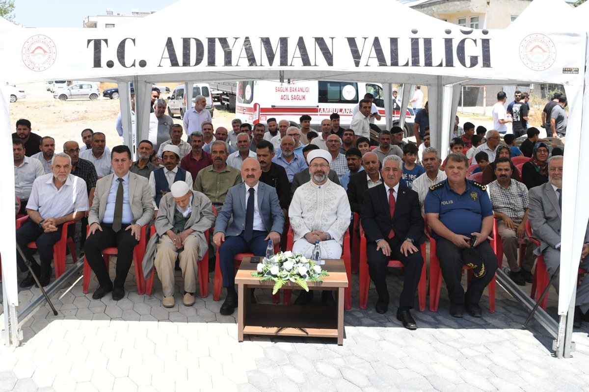 Adıyaman'da 52 cami, 12 Kur'an kursu ve 4 gençlik merkezi açıldı