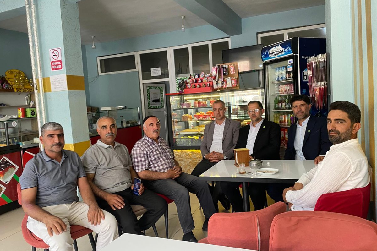 HÜDA PAR Adaklı İlçe Teşkilatından esnaf ve kanaat önderlerine ziyaret