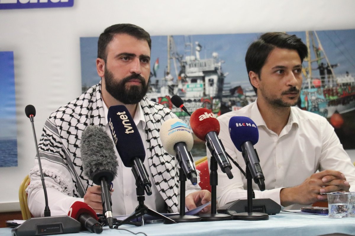 "Her ne olursa olsun Gazze'nin deniz ablukasının kırılması fikrinden geri durmayacağız"