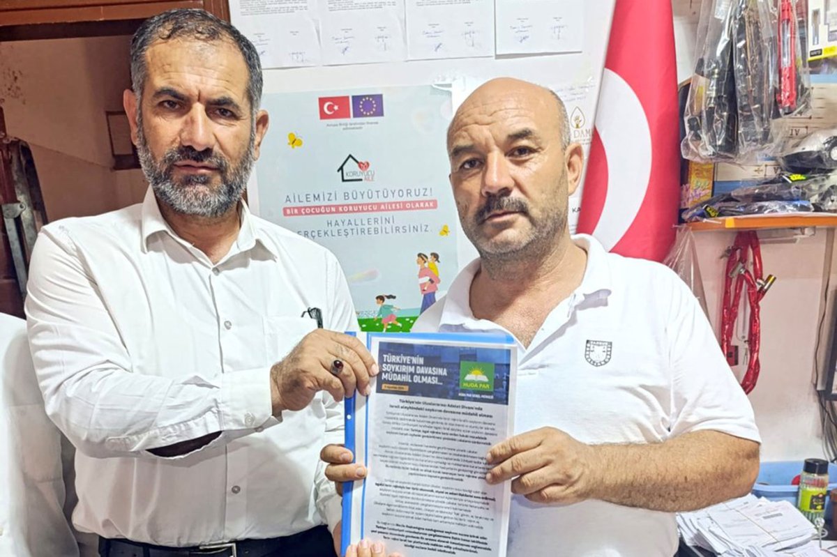HÜDA PAR Tarsus İlçe Başkanlığı'ndan muhtar ziyaretleri