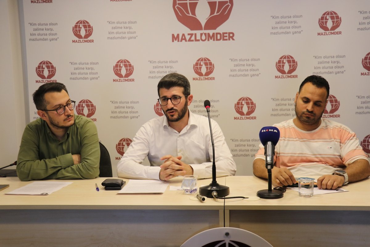 MAZLUMDER'den Mısırlı Mohamed Abdelhafız Abdalla için basın toplantısı