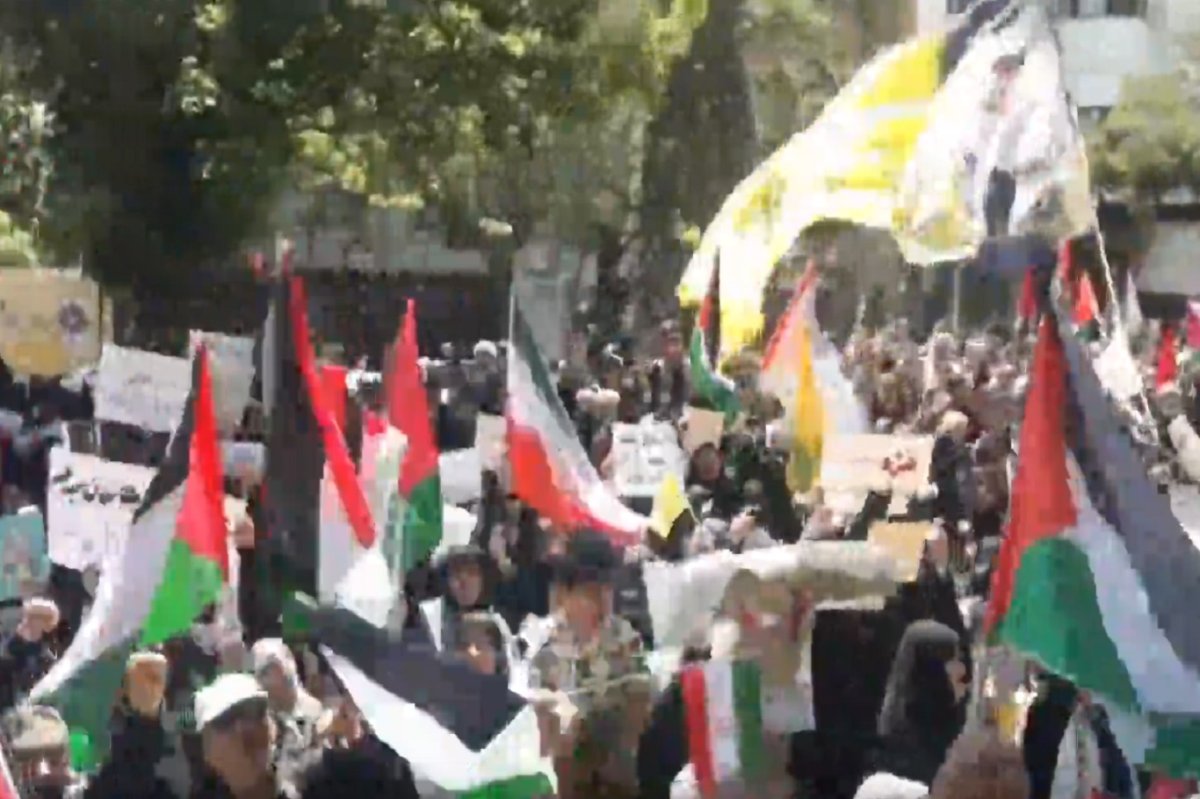 İran ve Beyrut’ta Gazze protestoları