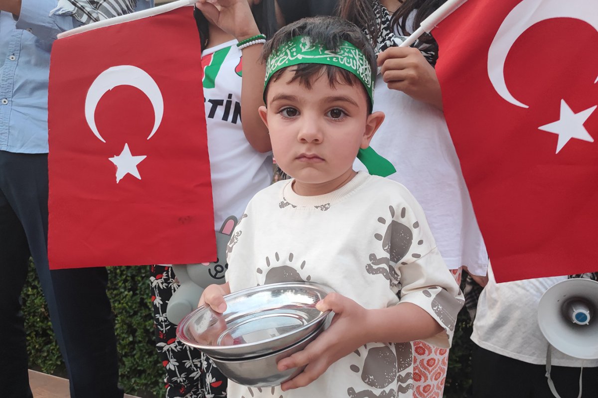 Malatya'da "Gazze için ses ver" etkinliğinde binlerce kişi bir araya geldi