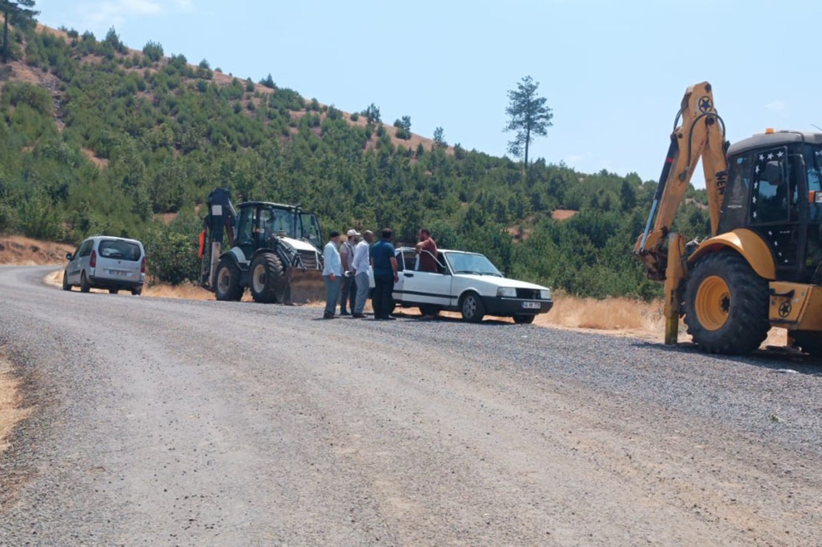 HÜDA PAR Kahramanmaraş İl Başkanı Özcan yangın bölgesini ziyaret etti