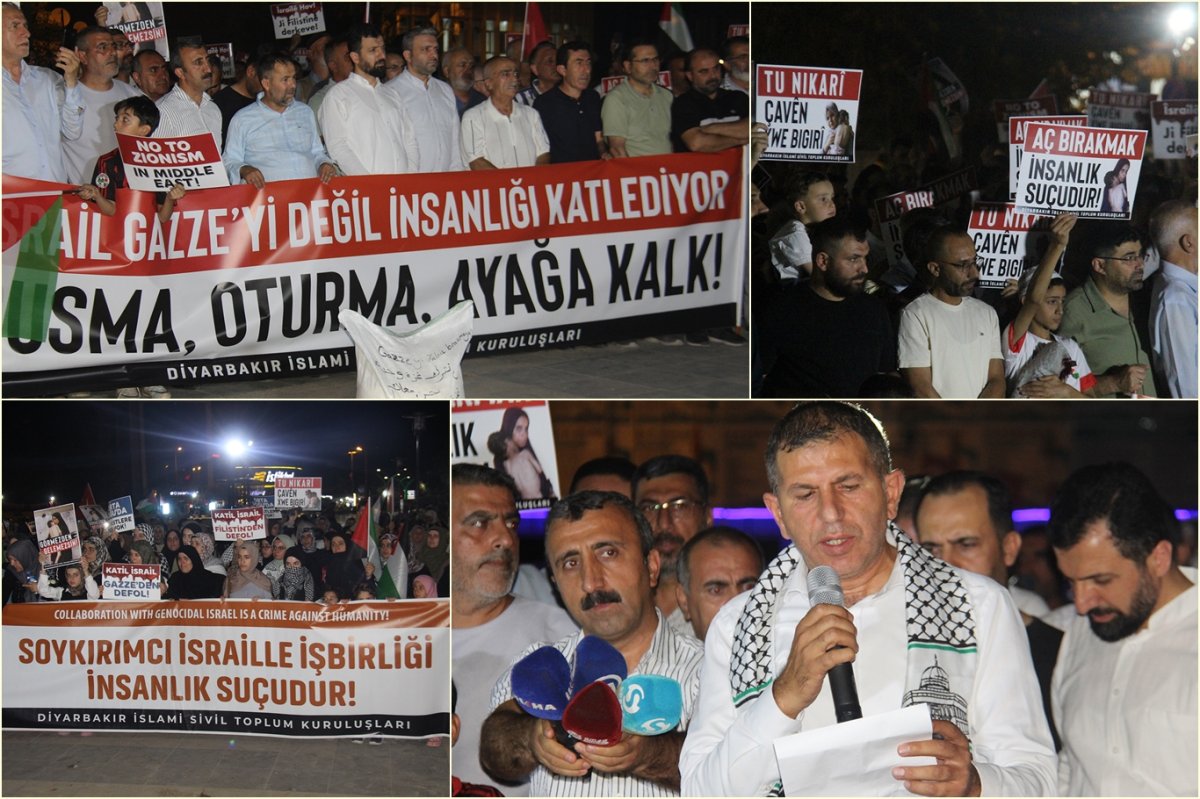 Diyarbakır İslami STK'larından Cumhurbaşkanı'na Gazze çağrısı: Somut ve fiili adımlar atmanızı bekliyoruz