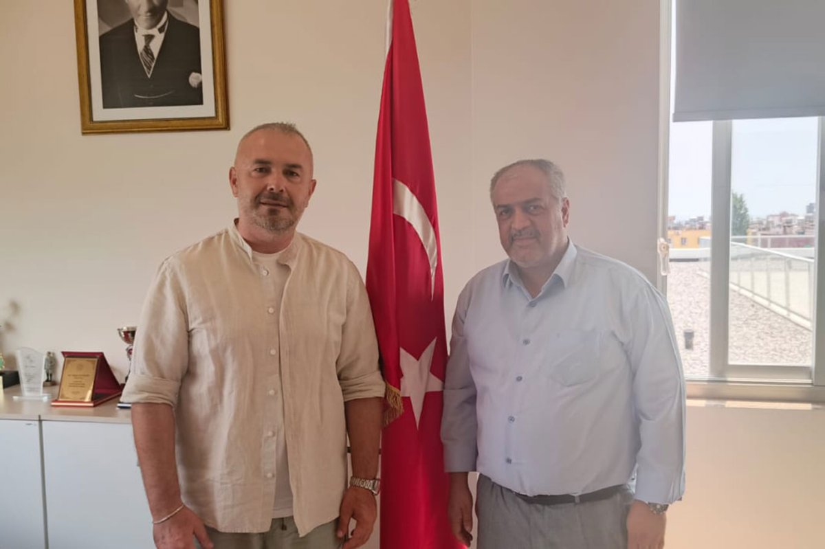 HÜDA PAR Mersin İl Başkanı Tahirhan Uysal'dan Toroslar EDAŞ'a ziyaret