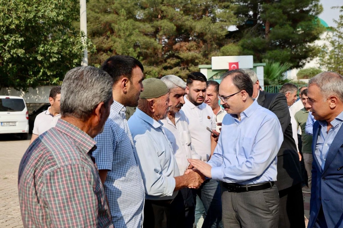 Siirt Valisi Dr. Kemal Kızılkaya’dan Kurtalan’da köy ziyareti