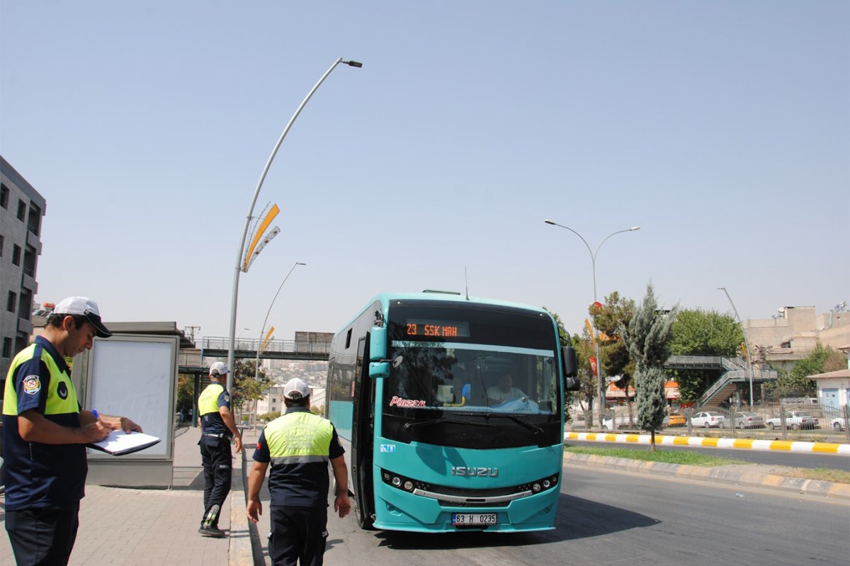 Şanlıurfa’da klimasız toplu taşımaya ceza