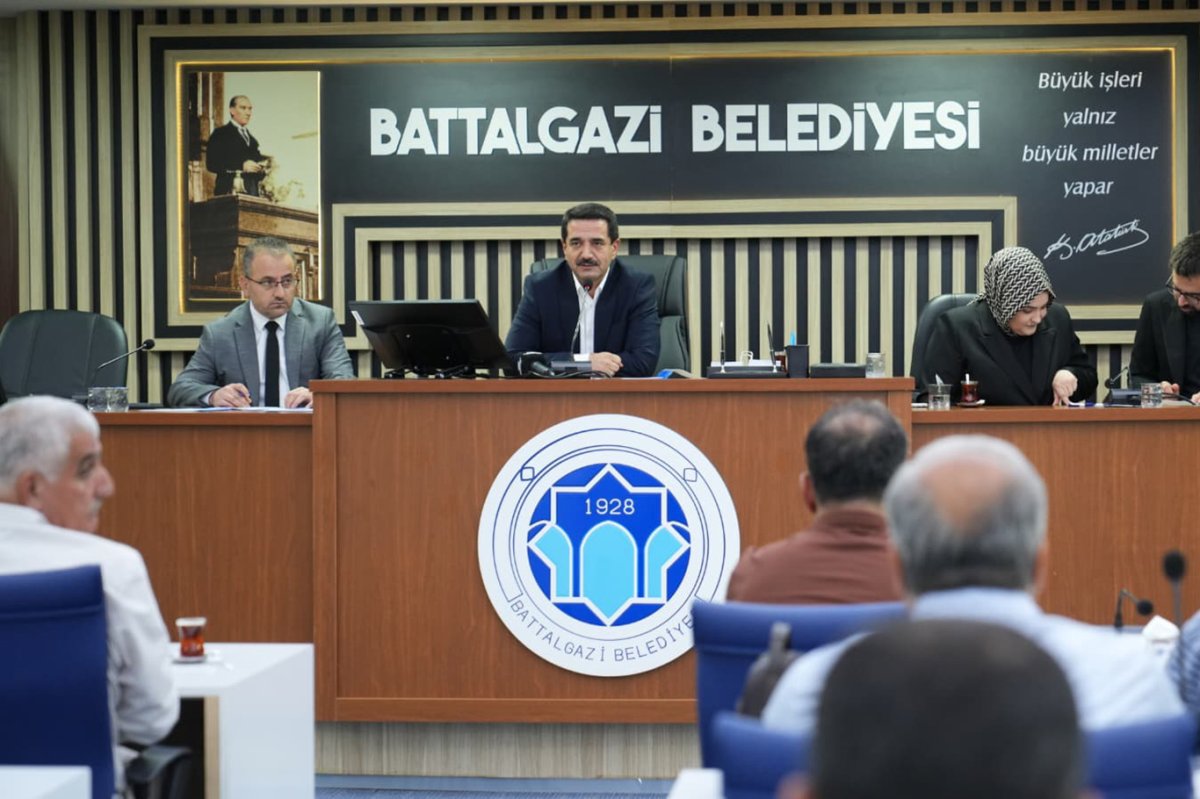 Battalgazi Belediye Meclisi ağustos ayı ilk oturumunu gerçekleştirildi