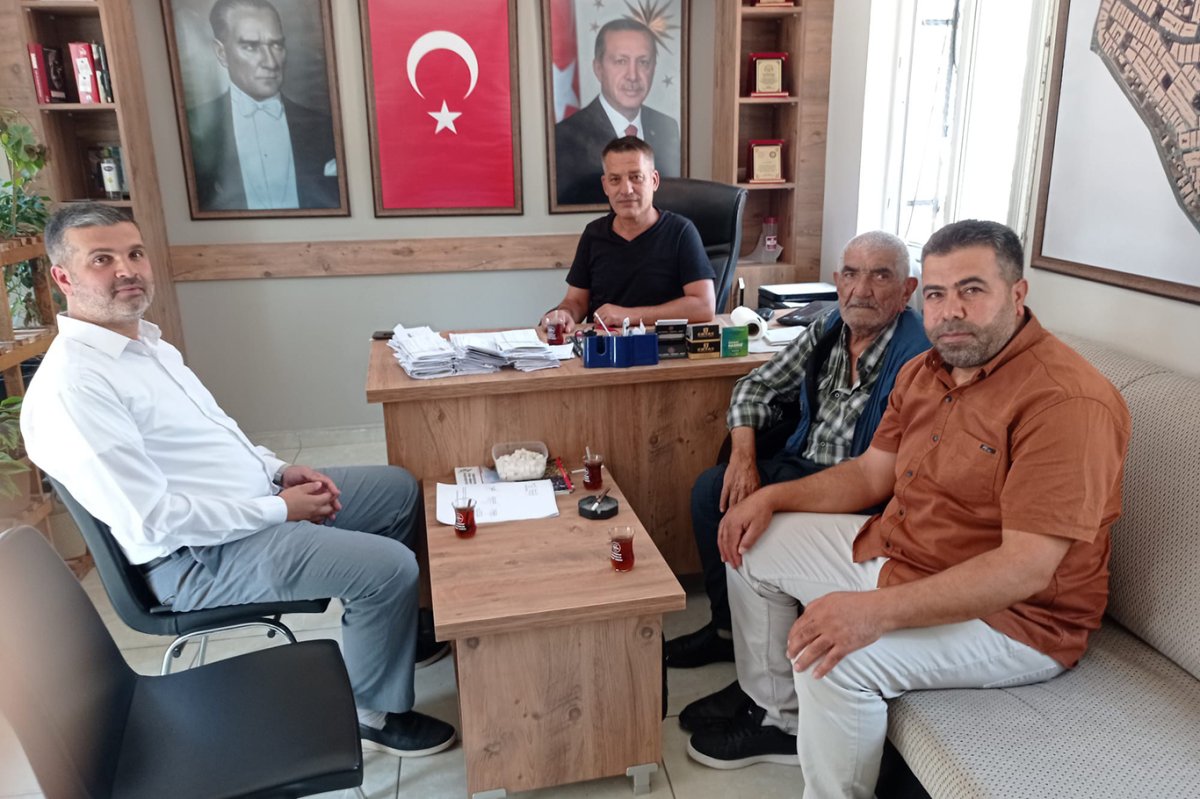 HÜDA PAR Şahinbey İlçe Başkanı Kaya'dan muhtar ziyaretleri