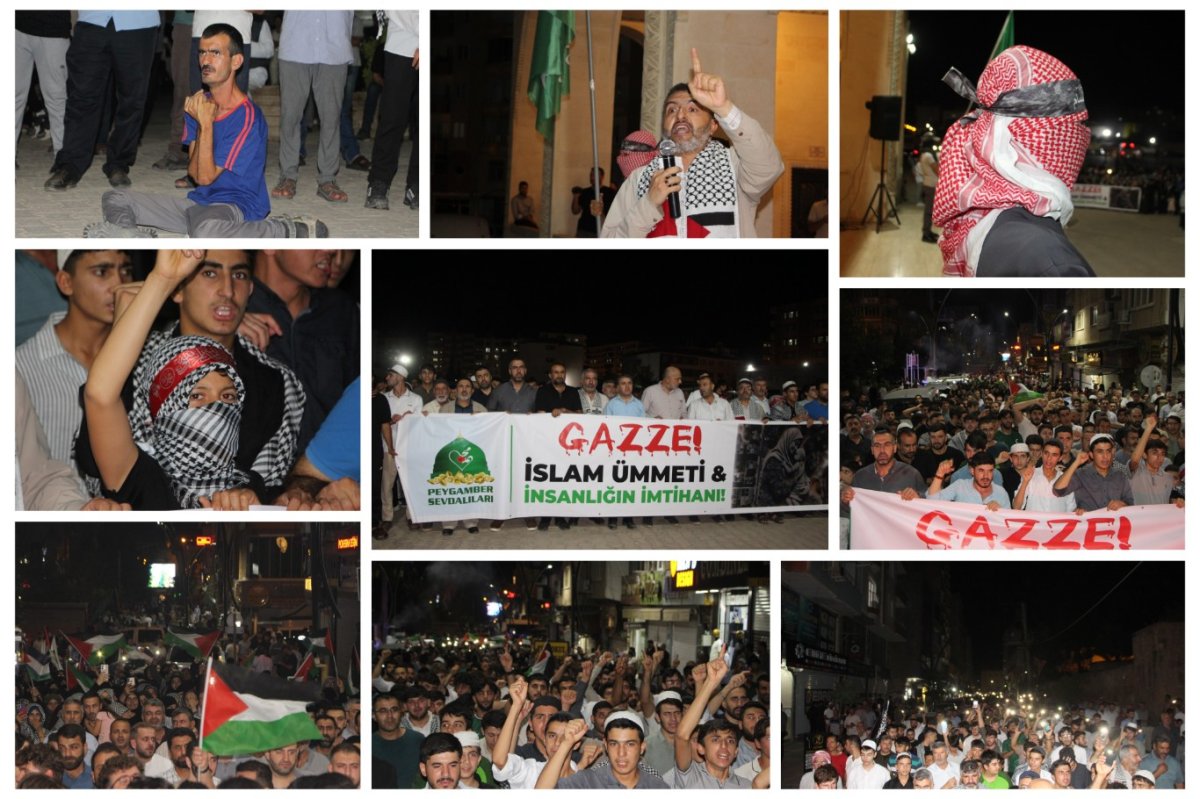 Mardin'den Gazzze'deki soykırıma tepki: Sorumluluğunu yerine getirmeyen her devlet ve lider zelil olmaya mahkumdur