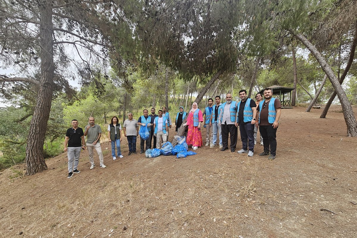 İmam hatiplilerden orman temizliği seferberliği