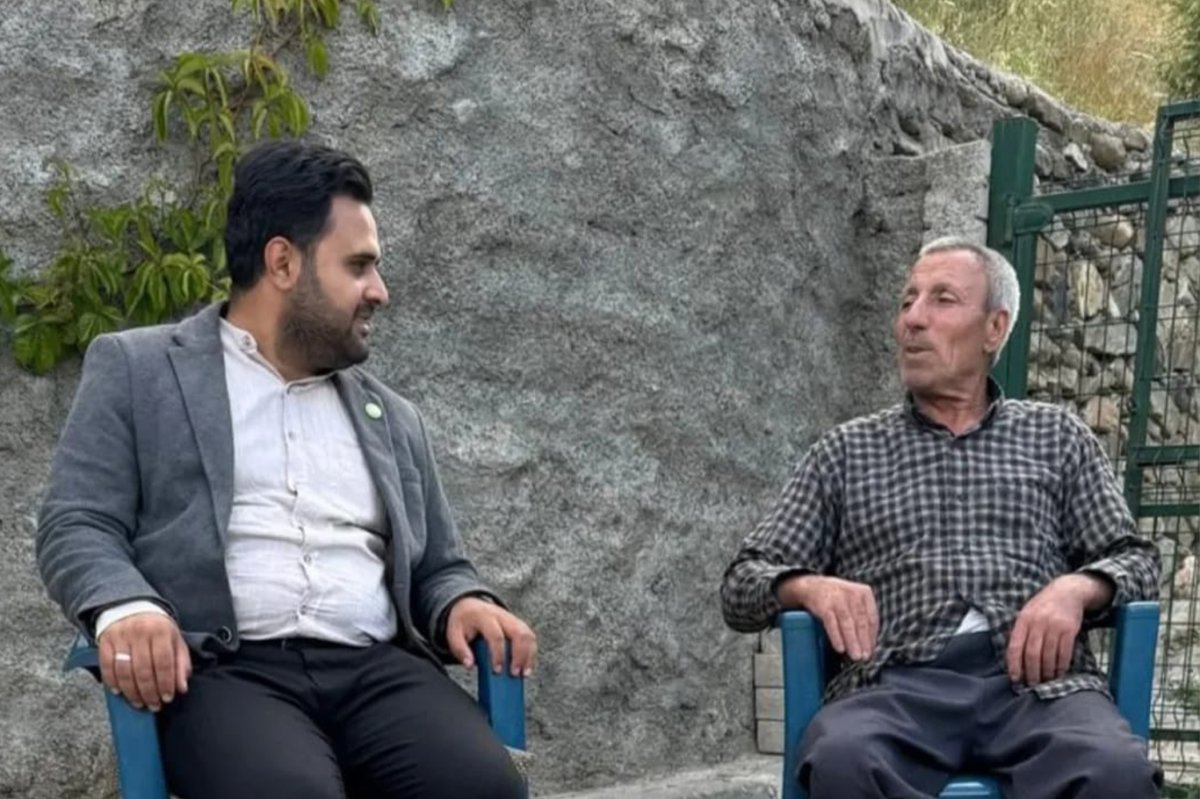 HÜDA PAR Genç İlçe Başkanlığı’ndan köy ziyareti