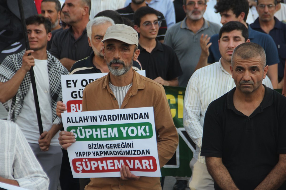 Adana'dan Gazze'ye: "İnsani Koridor" yürüyüşüne güçlü destek