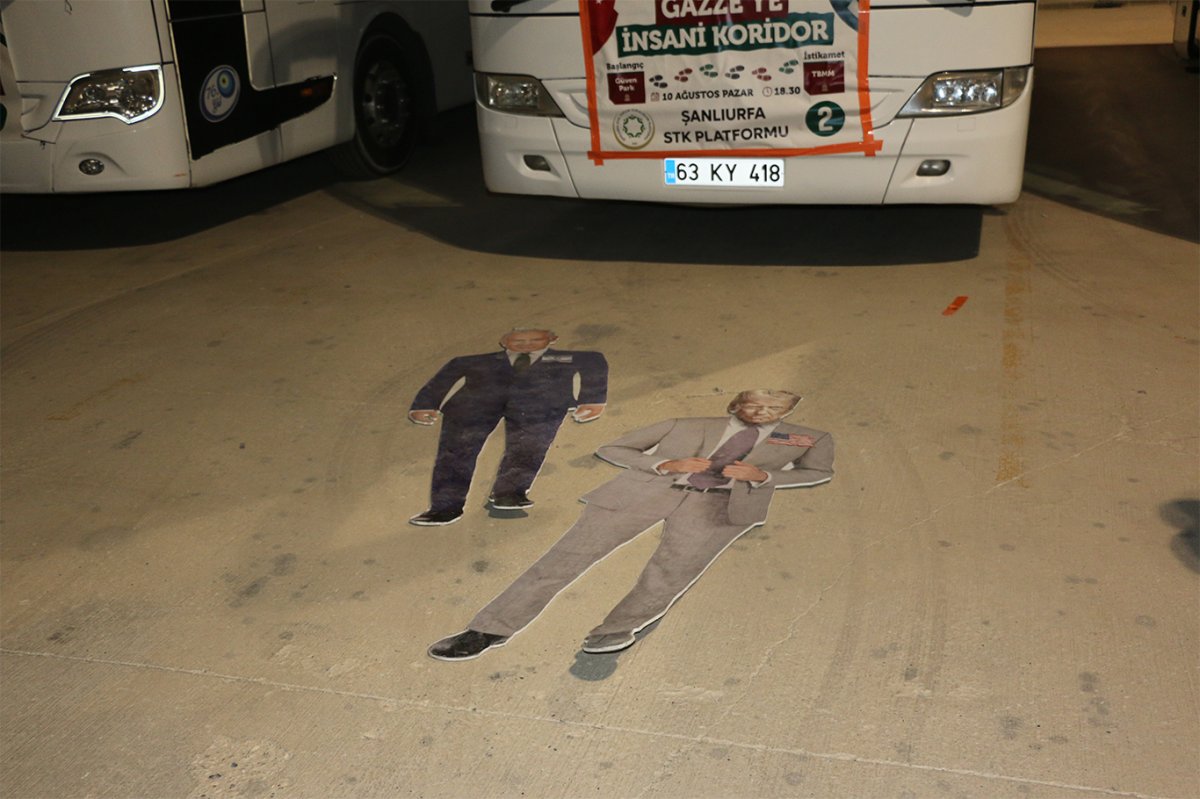 Şanlıurfa’dan "Gazze İçin İnsani Koridor" yürüyüşüne destek konvoyu yola çıktı