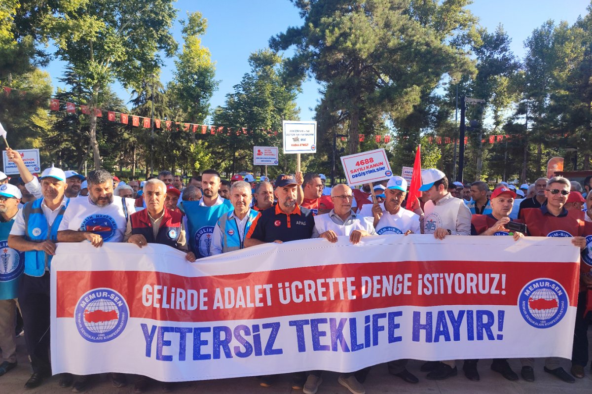 Memur-Sen Malatya İl Temsilcisi Söylemez: Gelirde adalet, ücrette denge istiyoruz