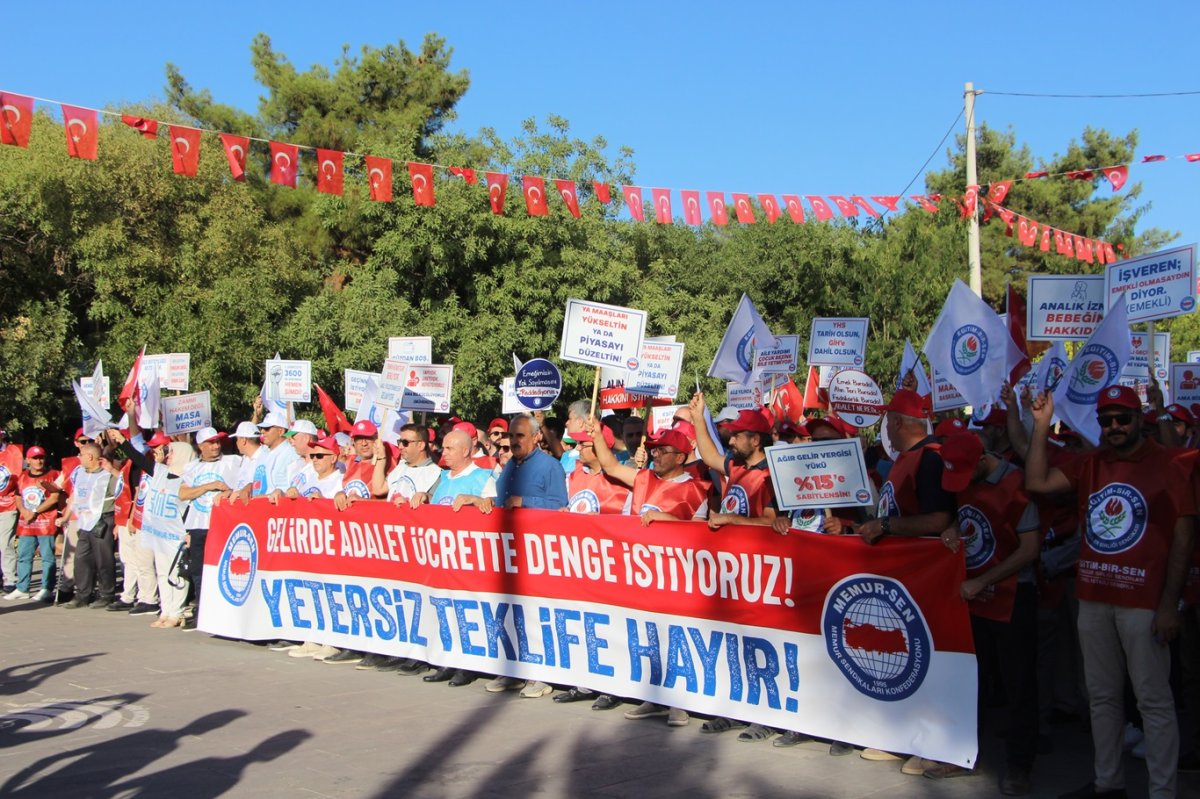 Memur-Sen Mardin Temsilciliği: Kamu işvereninin sunduğu teklif, kamu görevlilerinde hayal kırıklığı oluşturmuştur