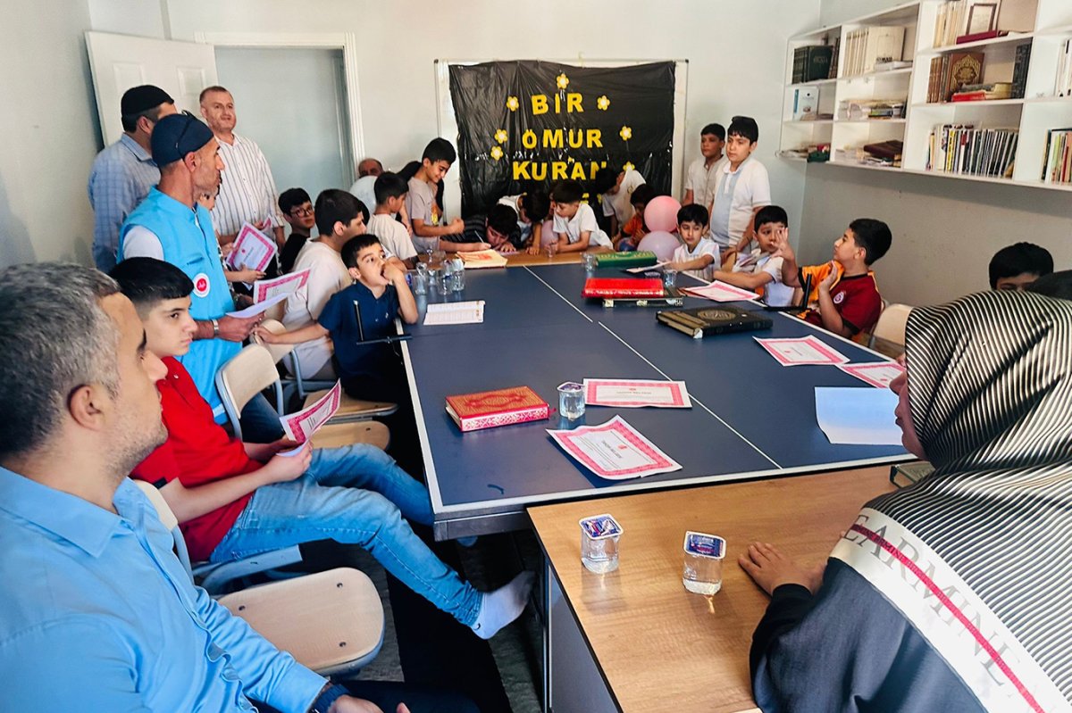 Batman Diyanet Gençlik Merkezi'nde yaz Kur’an kursu kapanış programı