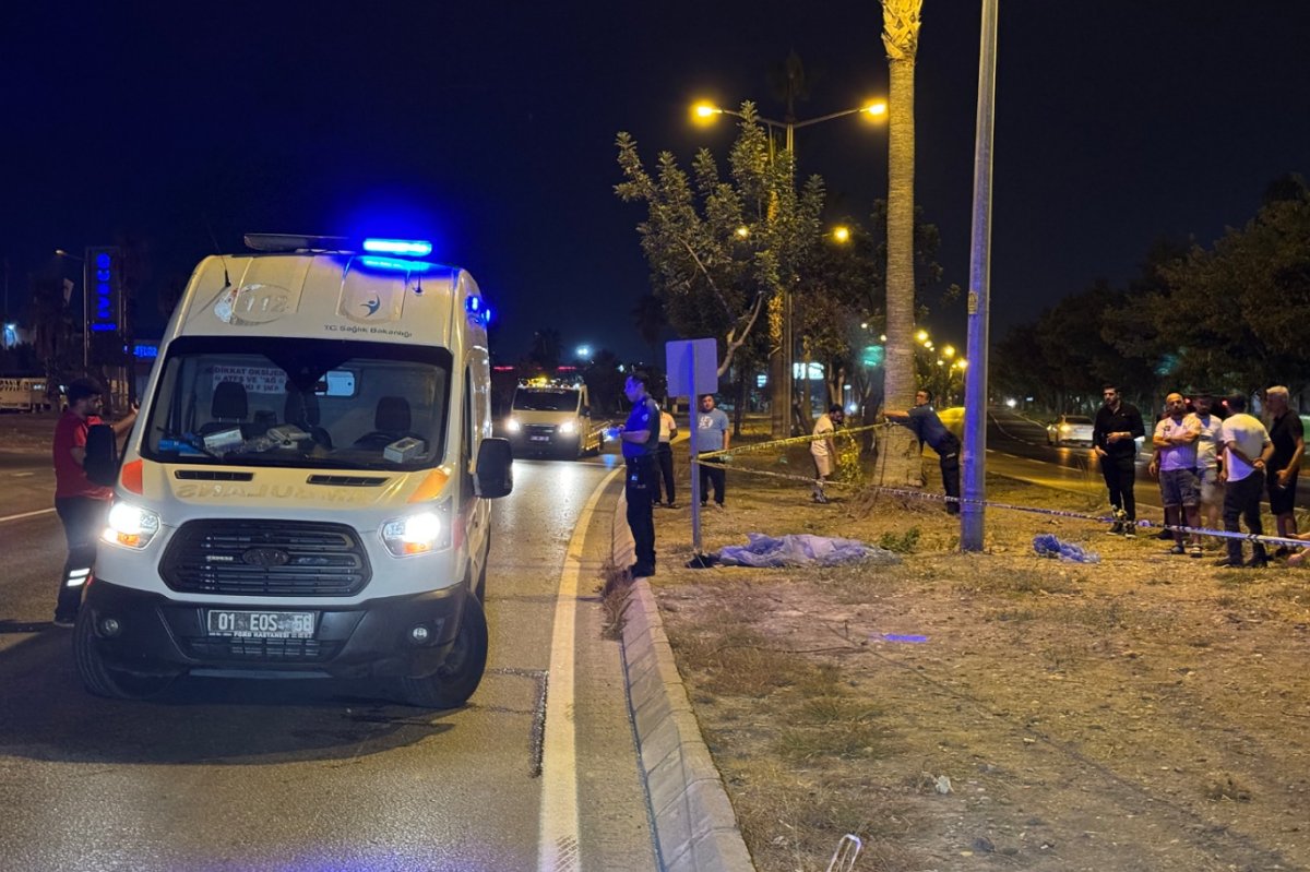 Adana’da motosiklet kazası: 1 ölü, 1 ağır yaralı