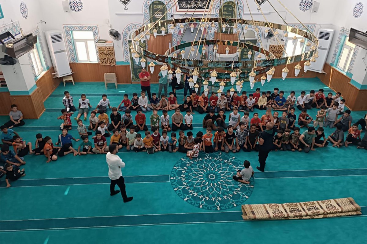 Şanlıurfa’da gençler “Hem Okuyorum Hem Eğleniyorum” projesinde buluştu