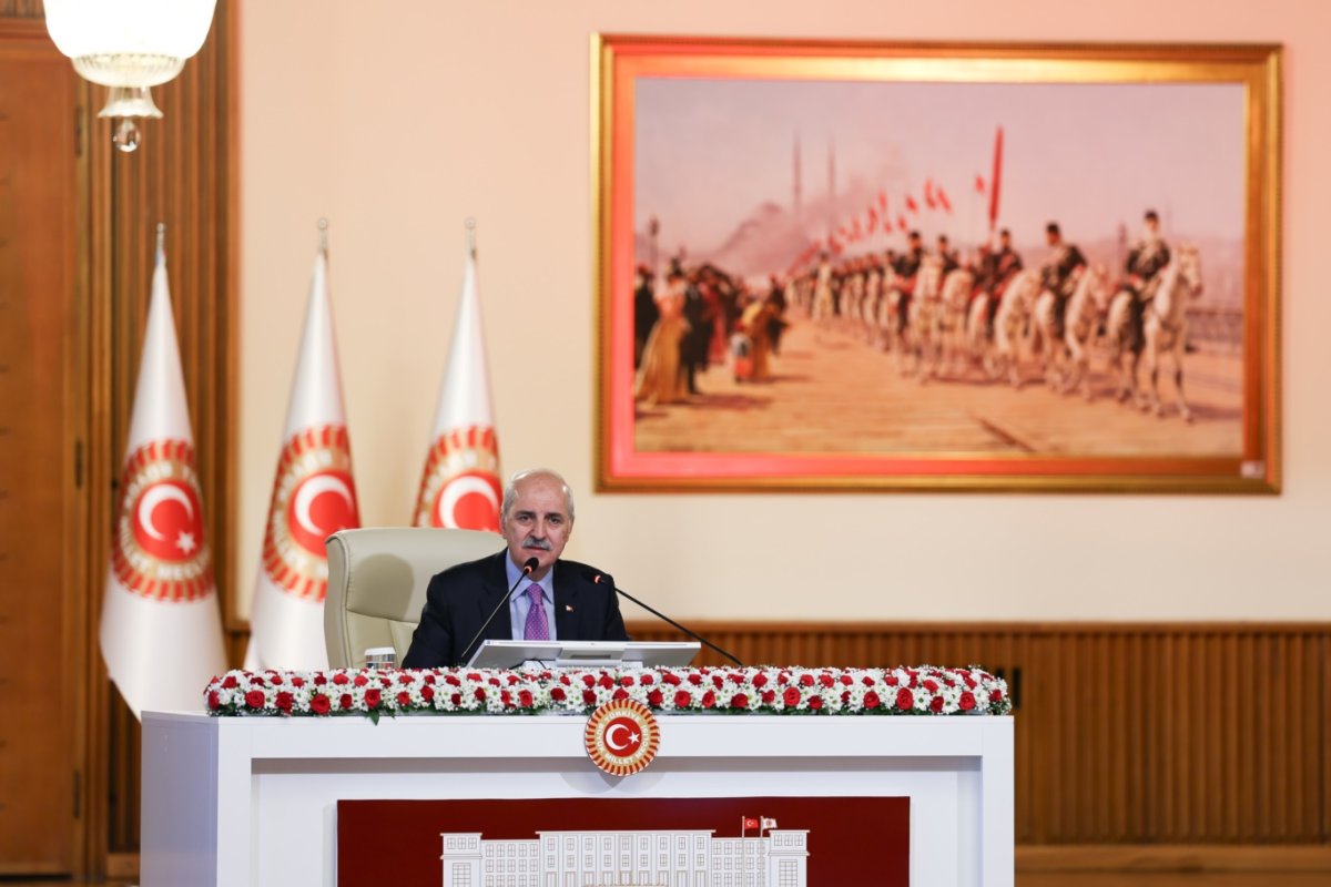 TBMM Başkanı Kurtulmuş: Hiçbir pazarlığın konusu olmadan kardeşliğimiz yeniden tesis edilecek