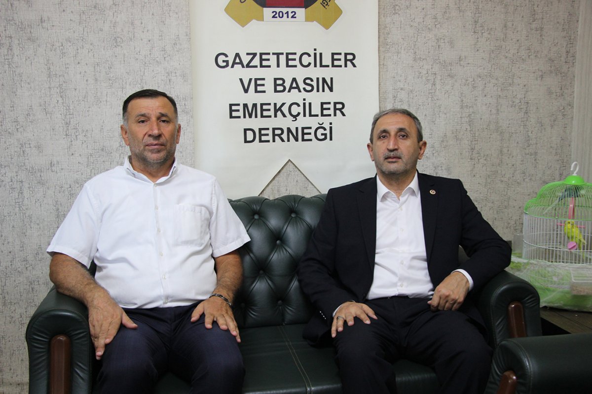 HÜDA PAR Milletvekili Demir'den basın ziyareti