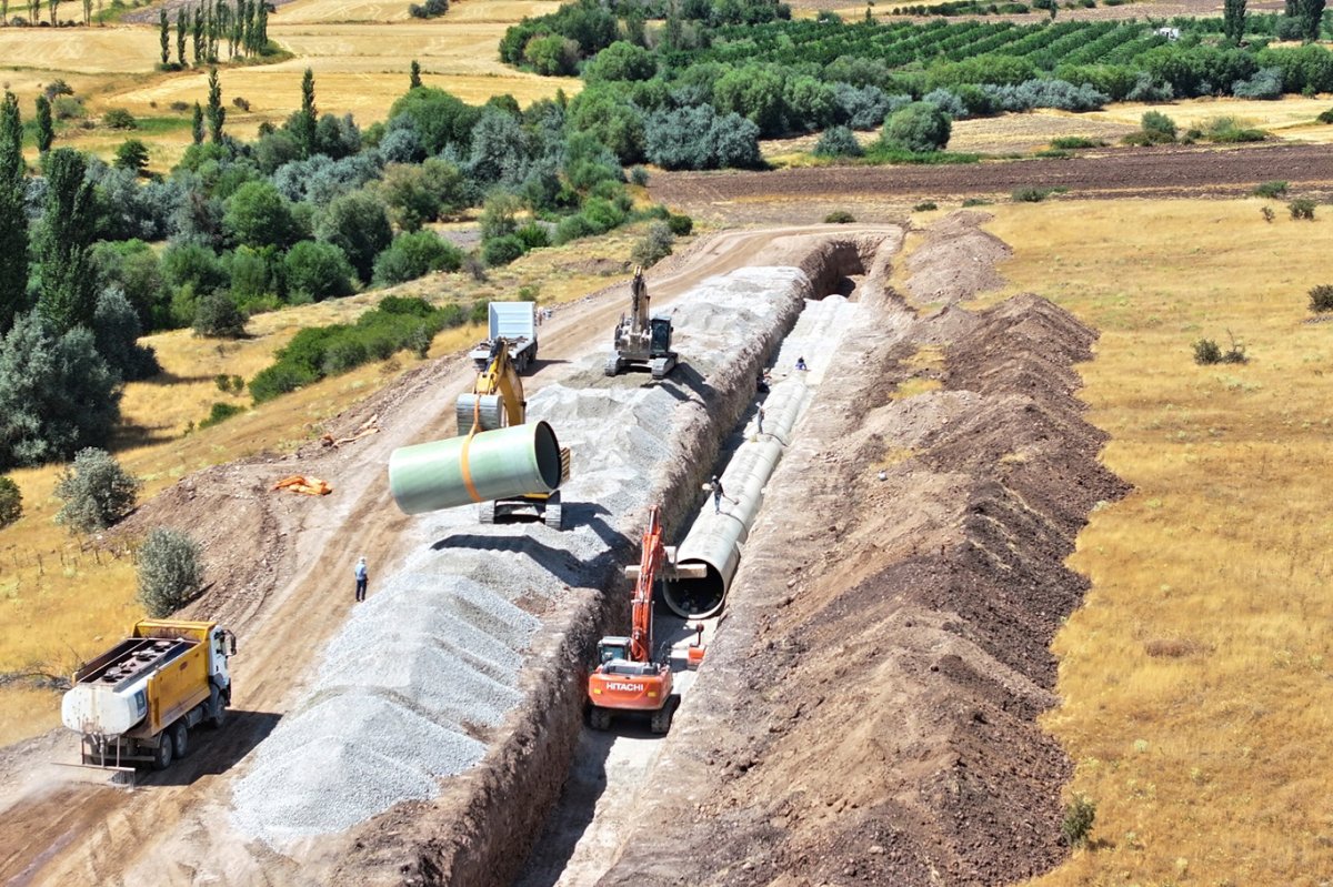 Malatya'da Yoncalı Sulamasıyla 174 Bin 650 dekar arazi suya kavuşacak