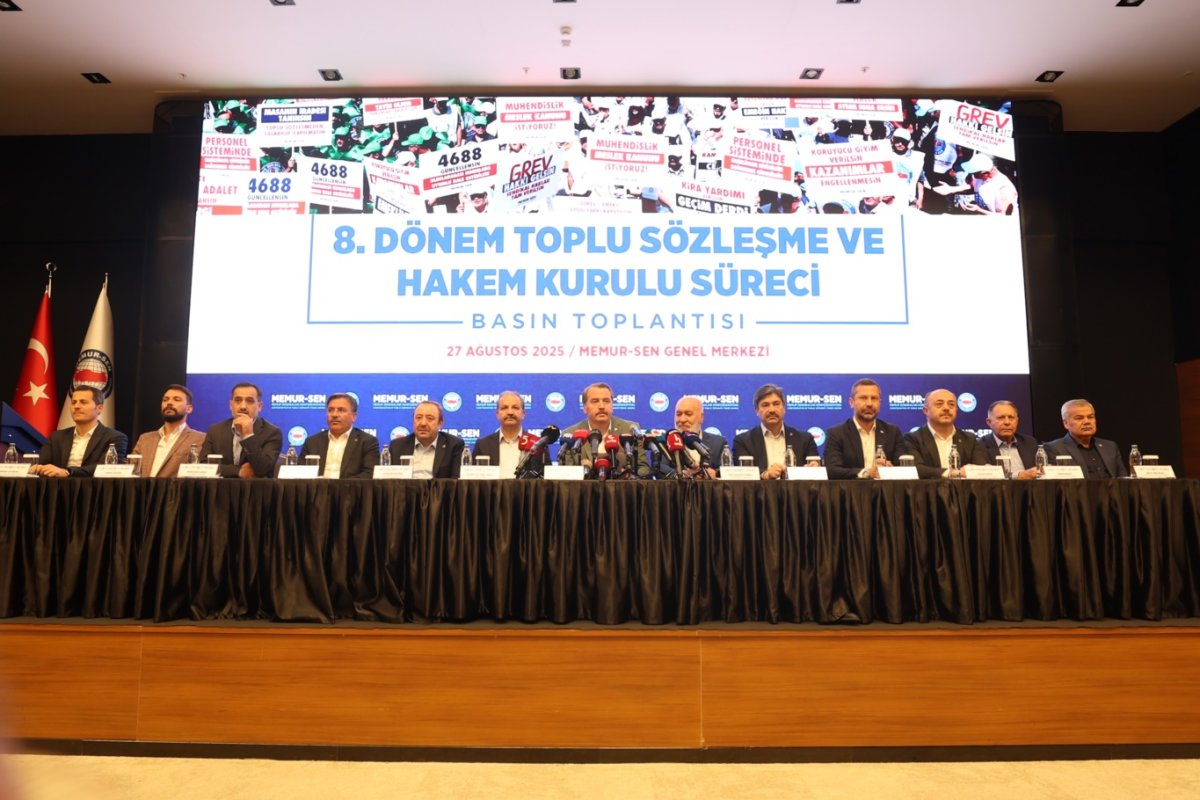 Memur-Sen Genel Başkanı Yalçın: Hakem’in kararı tam anlamıyla haksız, hakkaniyetsiz, adaletsizdir