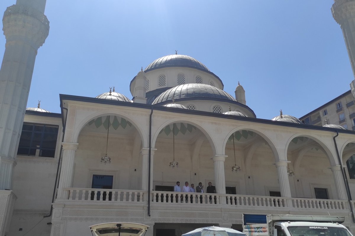 Sason Merkez Camii inşaatında inceleme