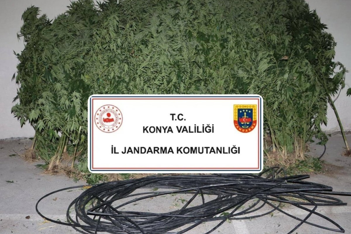 Konya'da 3 ilçede uyuşturucu operasyonu