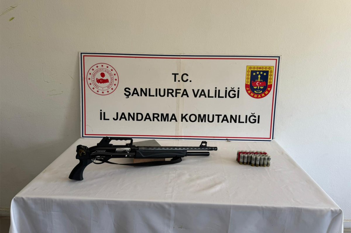 Şanlıurfa’da ruhsatsız silah operasyonu: 3 şüpheli hakkında işlem başlatıldı