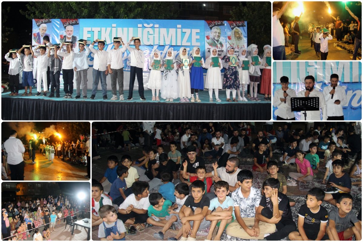 Davet ve Gençlik Hareketi'nden Bağlar'da park etkinliği