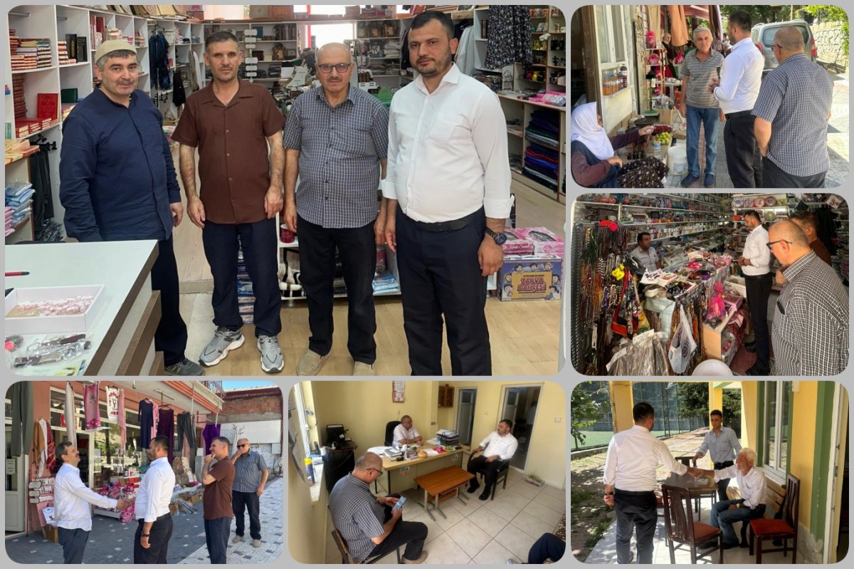 HÜDA PAR Isparta İl Başkanı Demir, Barla'da çeşitli ziyaretlerde bulundu