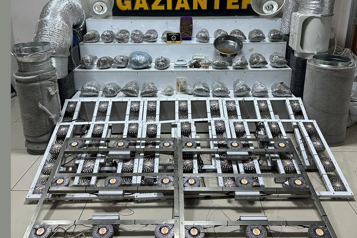 Gaziantep’te uyuşturucuyla mücadelede 203 kişi tutuklandı