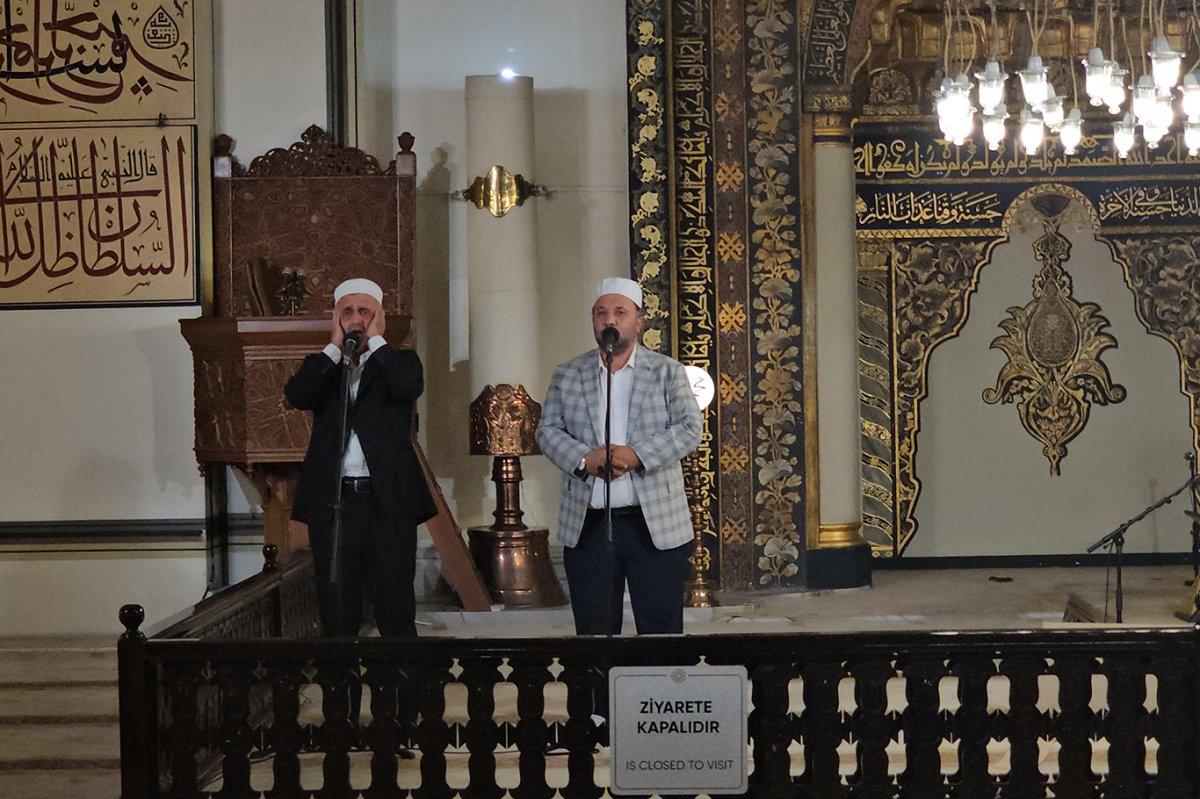 Mevlid Kandili Bursa’daki camilerde coşkuyla idrak edildi