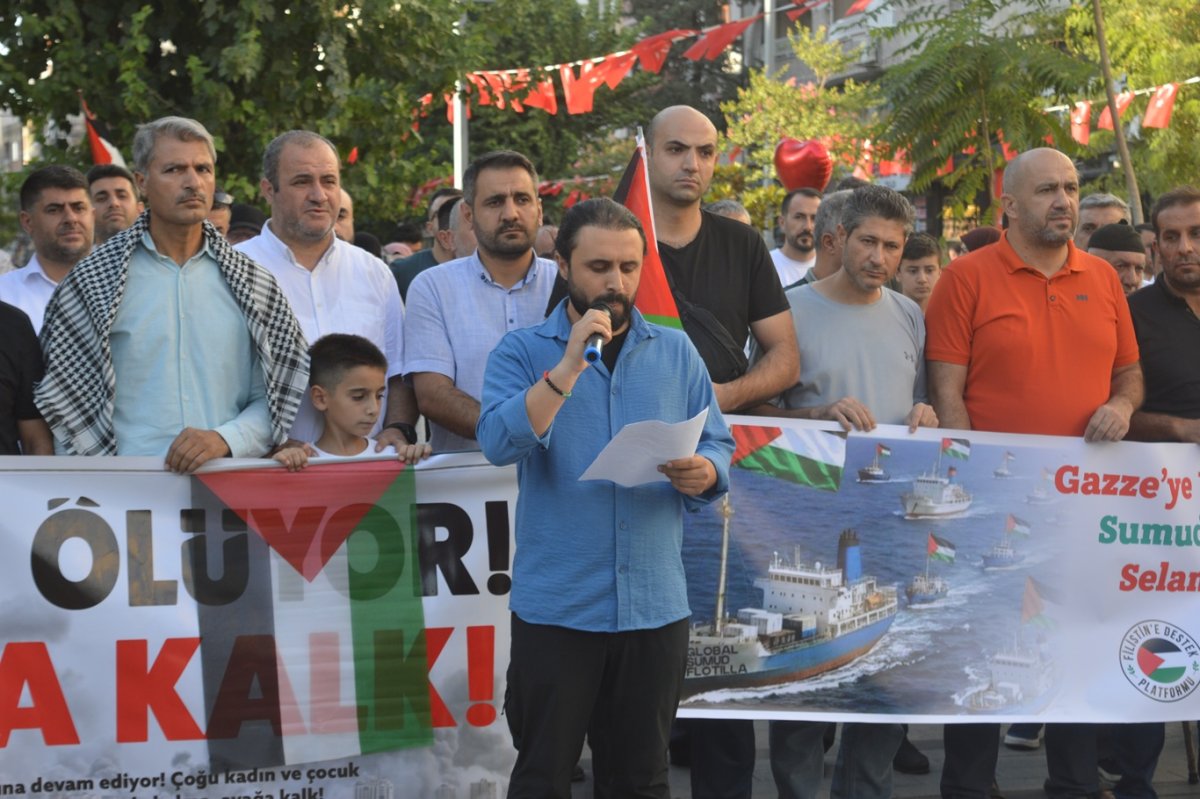 Siirt’ten Gazze’ye destek: Küresel Sumud Filosu'nun yanındayız