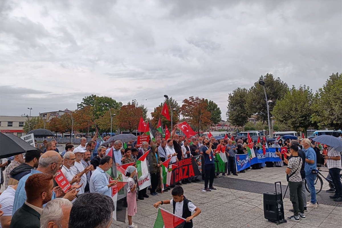 Sakarya'dan "Küresel Sumud Filosu"na destek