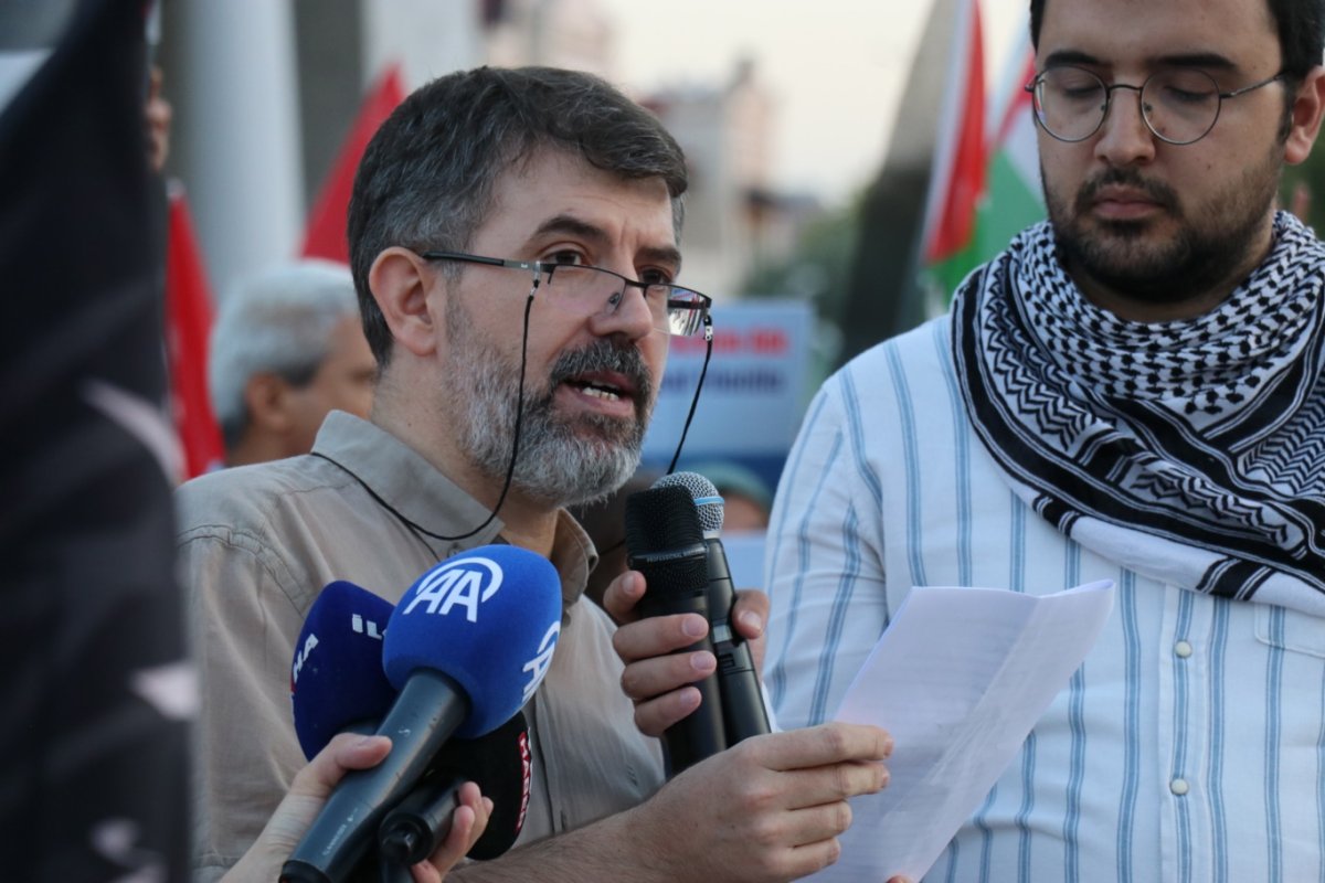 Küresel Sumud Filosu’na destek için Kudüs aşıkları Ankara'da bir araya geldi