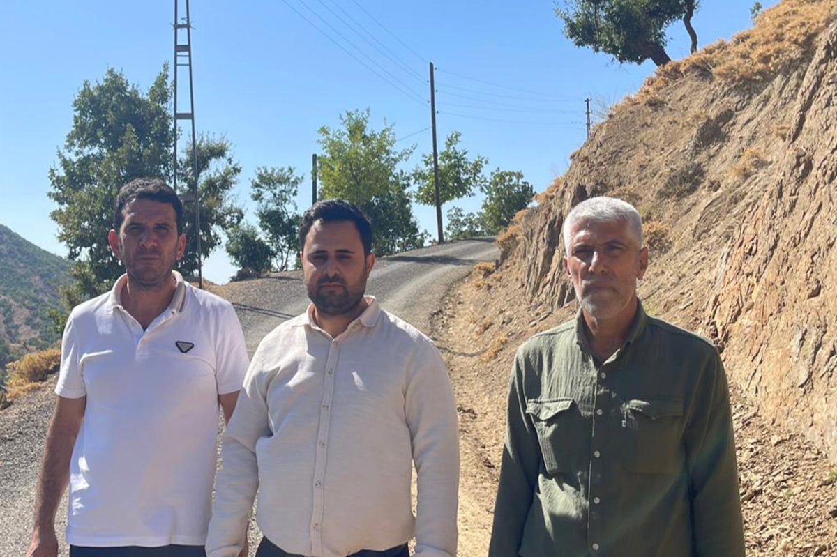 HÜDA PAR Genç İlçe Başkanlığı’ndan Keklikdere Köyü’ne ziyaret
