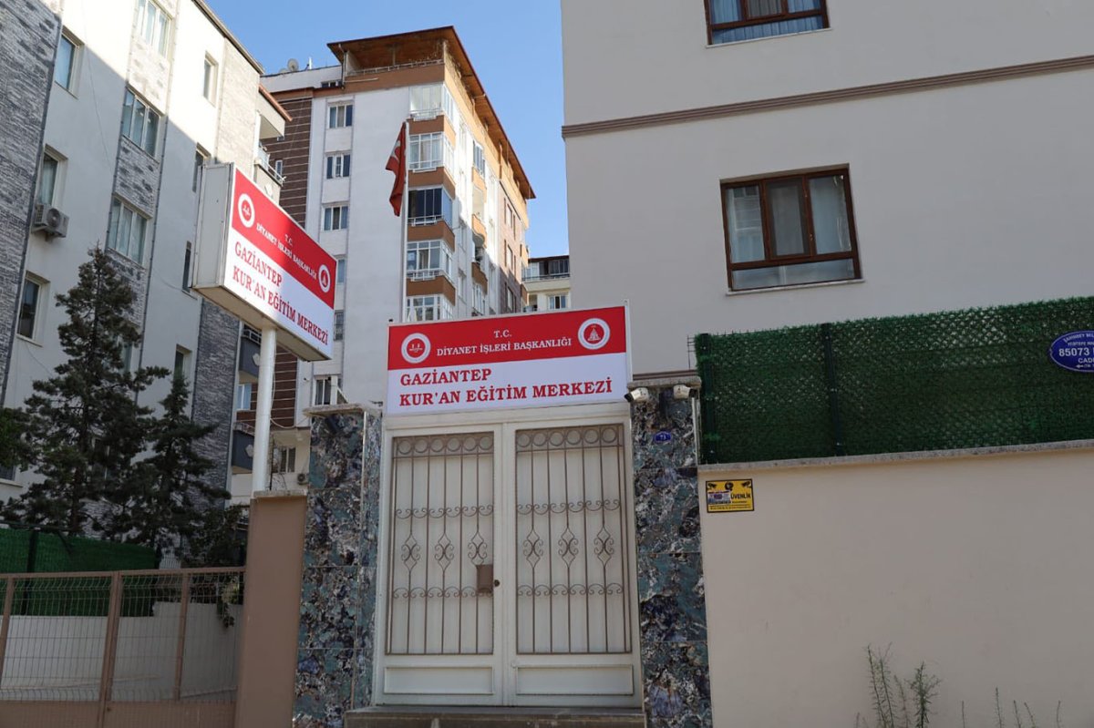 Gaziantep'te Kur'an Eğitim Merkezi açıldı