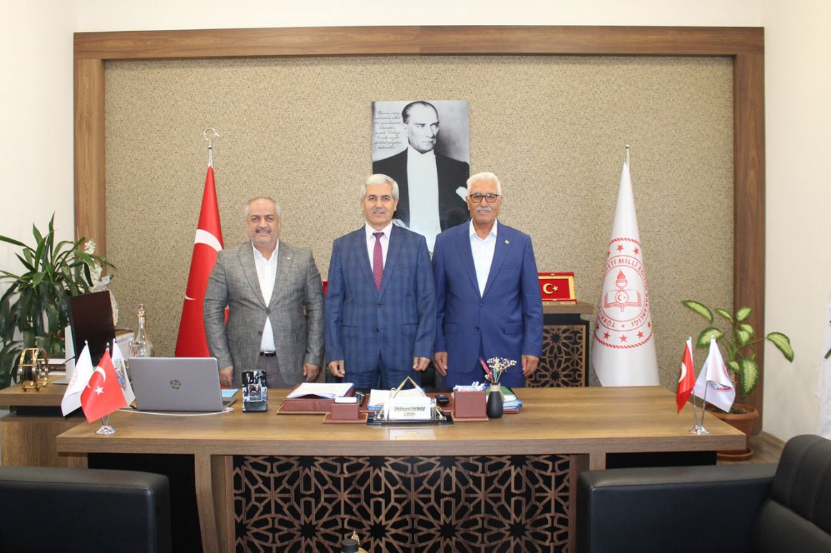 HÜDA PAR Mersin İl Başkanlığından Mezitli Kaymakamlığına ziyaret