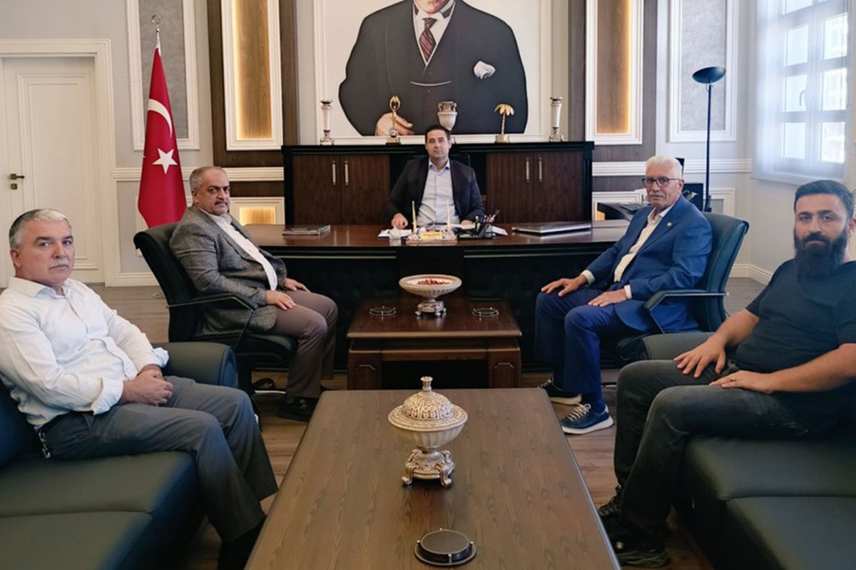 HÜDA PAR Mersin İl Başkanlığından Mezitli Kaymakamlığına ziyaret
