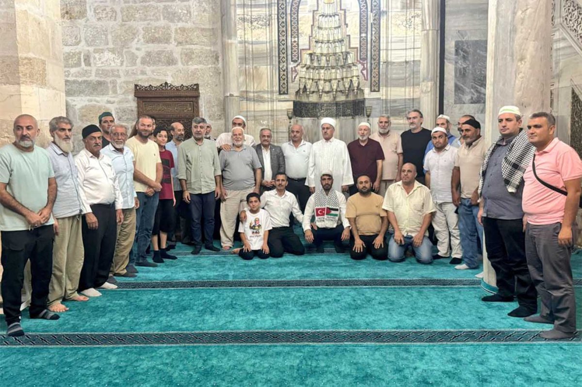 Tarsus’ta Gazze için dua programı düzenlendi