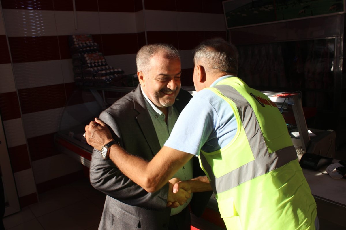 Mersin HÜDA PAR heyetinden Toroslar esnafına ziyaret
